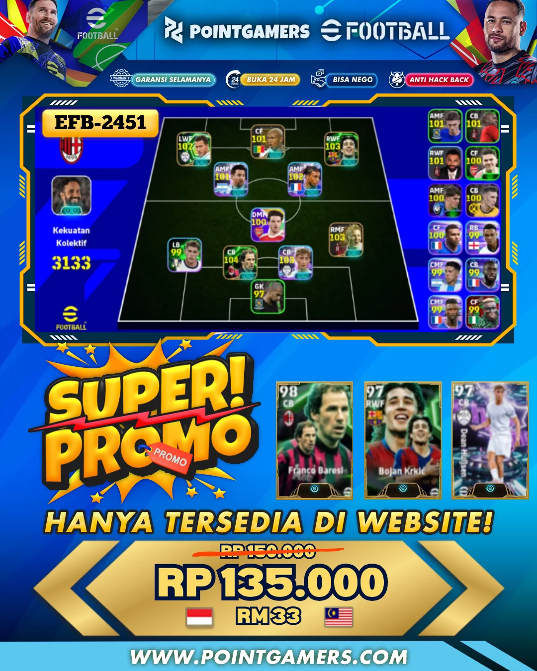 PROMO FRANCO BARESI 98 1