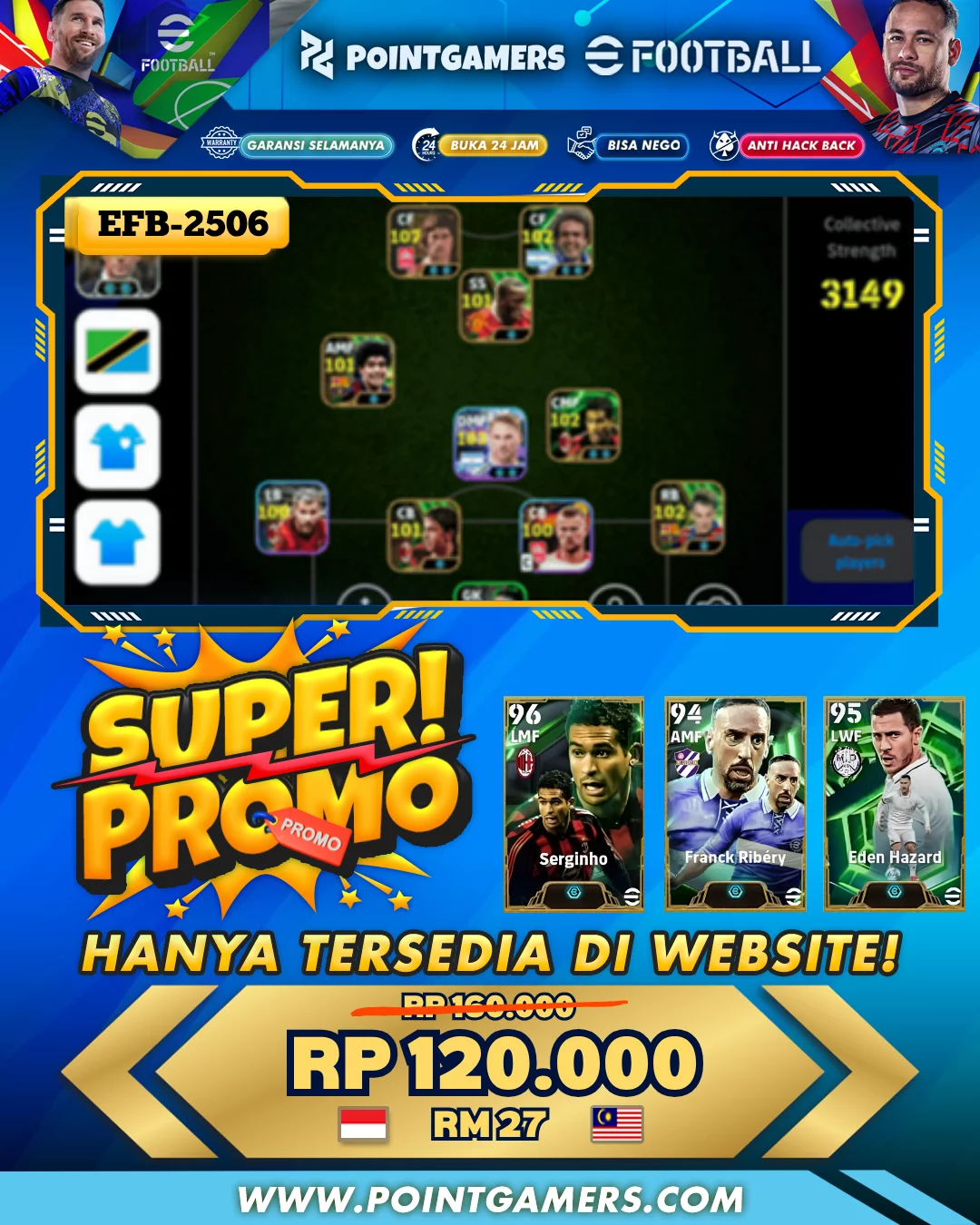 PROMO FRANCK RIBERY 99 1