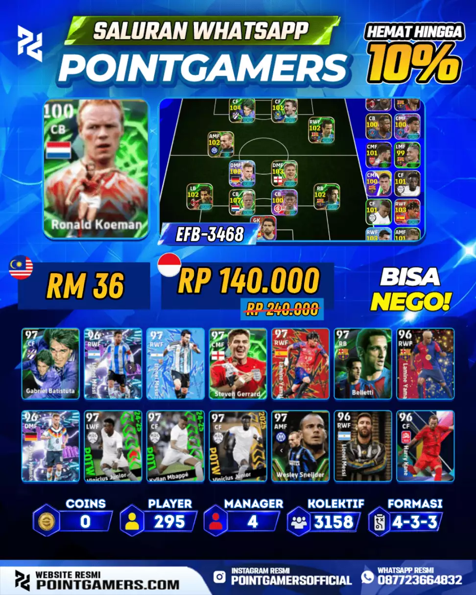 RONALD KOEMAN 100 1