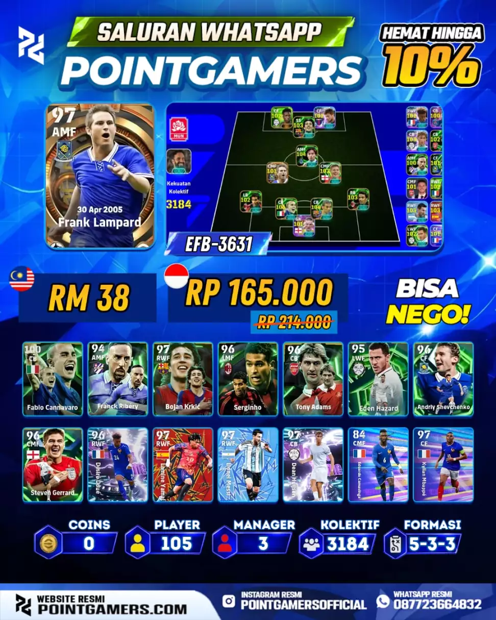 FRANK LAMPARD 97 1