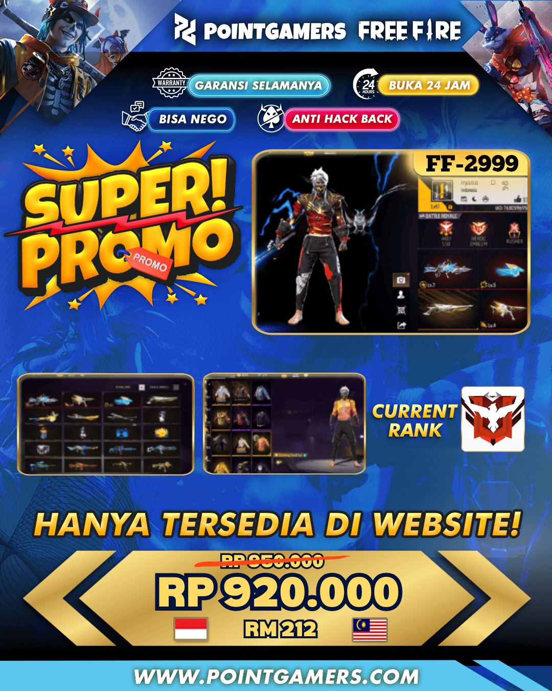 PROMO 3 EVO GUN 2 MAX, SG 6 RASA 1