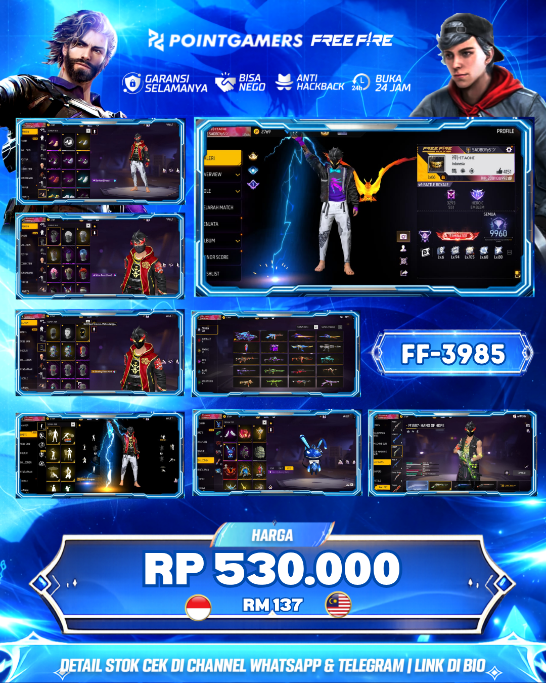 MAX 1, SG 2 : LUMUT, MAMBA 1