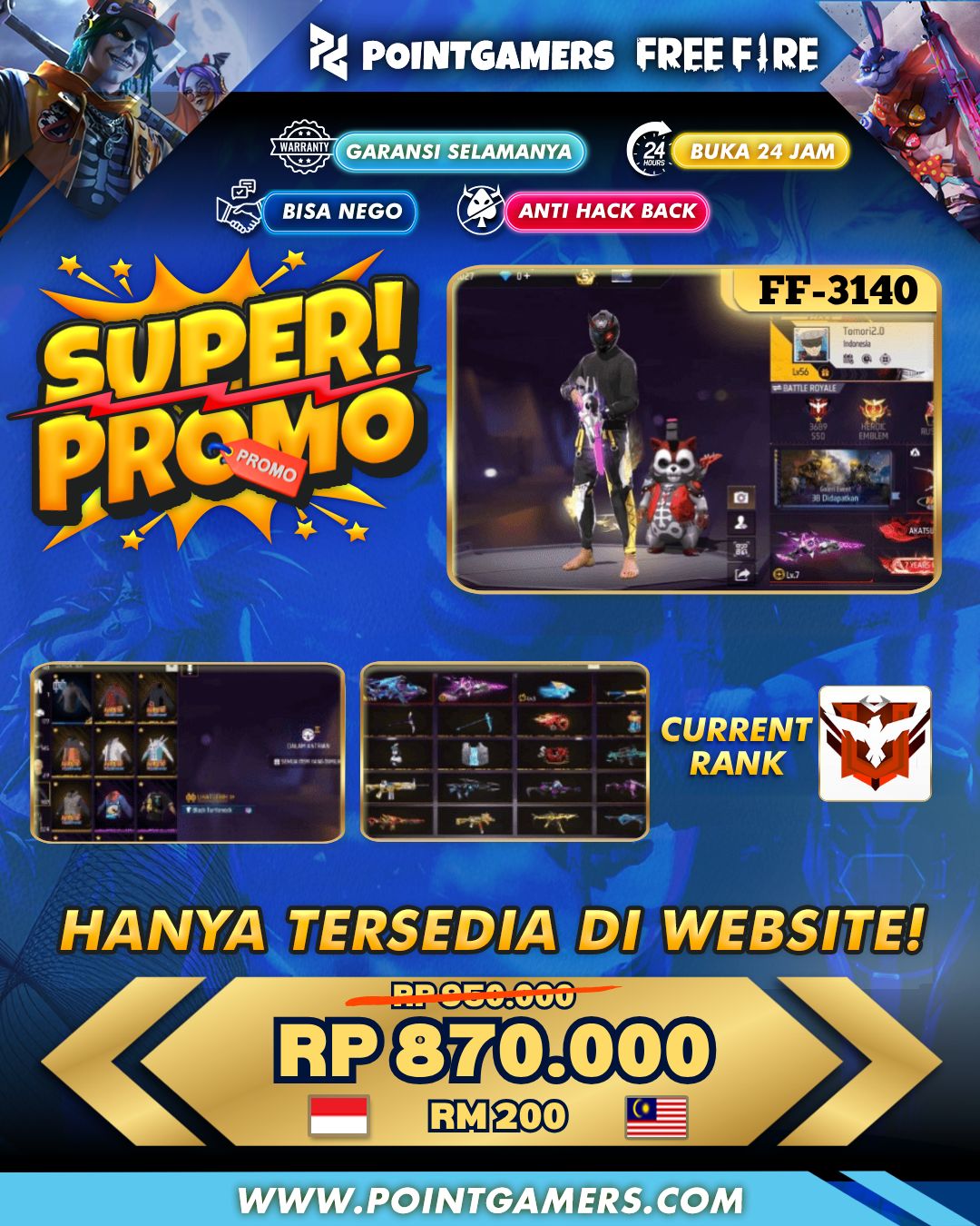 PROMO 3 EVO MAX 2 TW, 3 SG2 EVO 2RASA 1