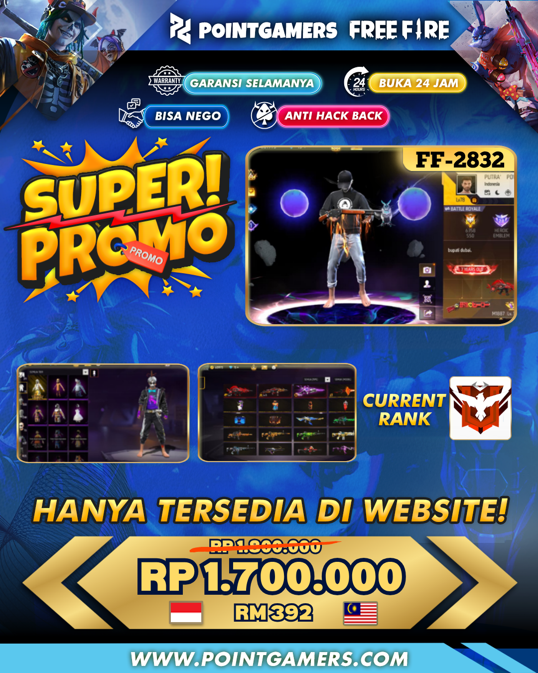 PROMO MAX 2, SG 2 TROMPET,GURUN PASIR, MAMBA 1