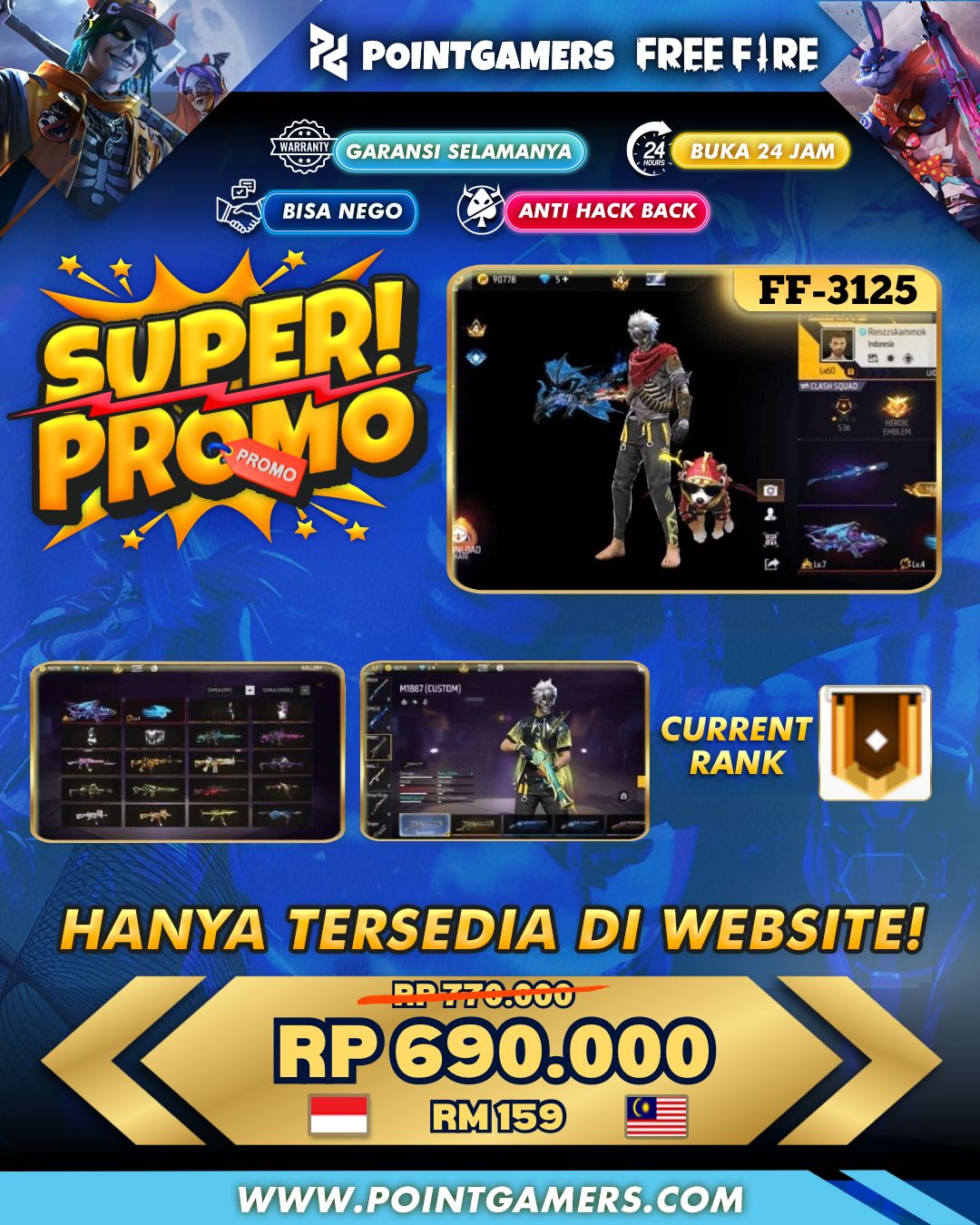 PROMO 2 EVO GUN MAX, SG 3 RASA 1