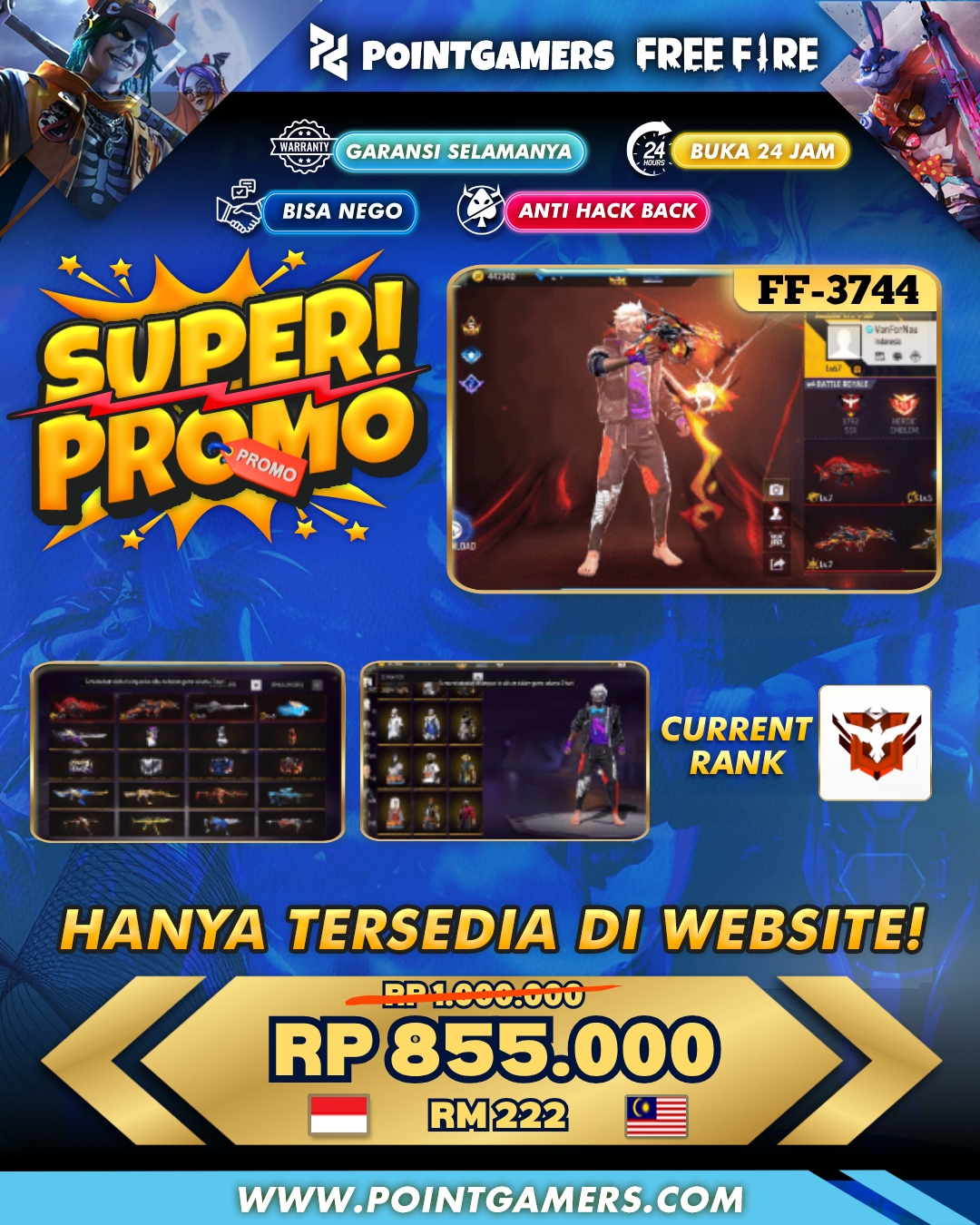 PROMO EVO 4 : MAX 3, SG 2 : TROMPET 1