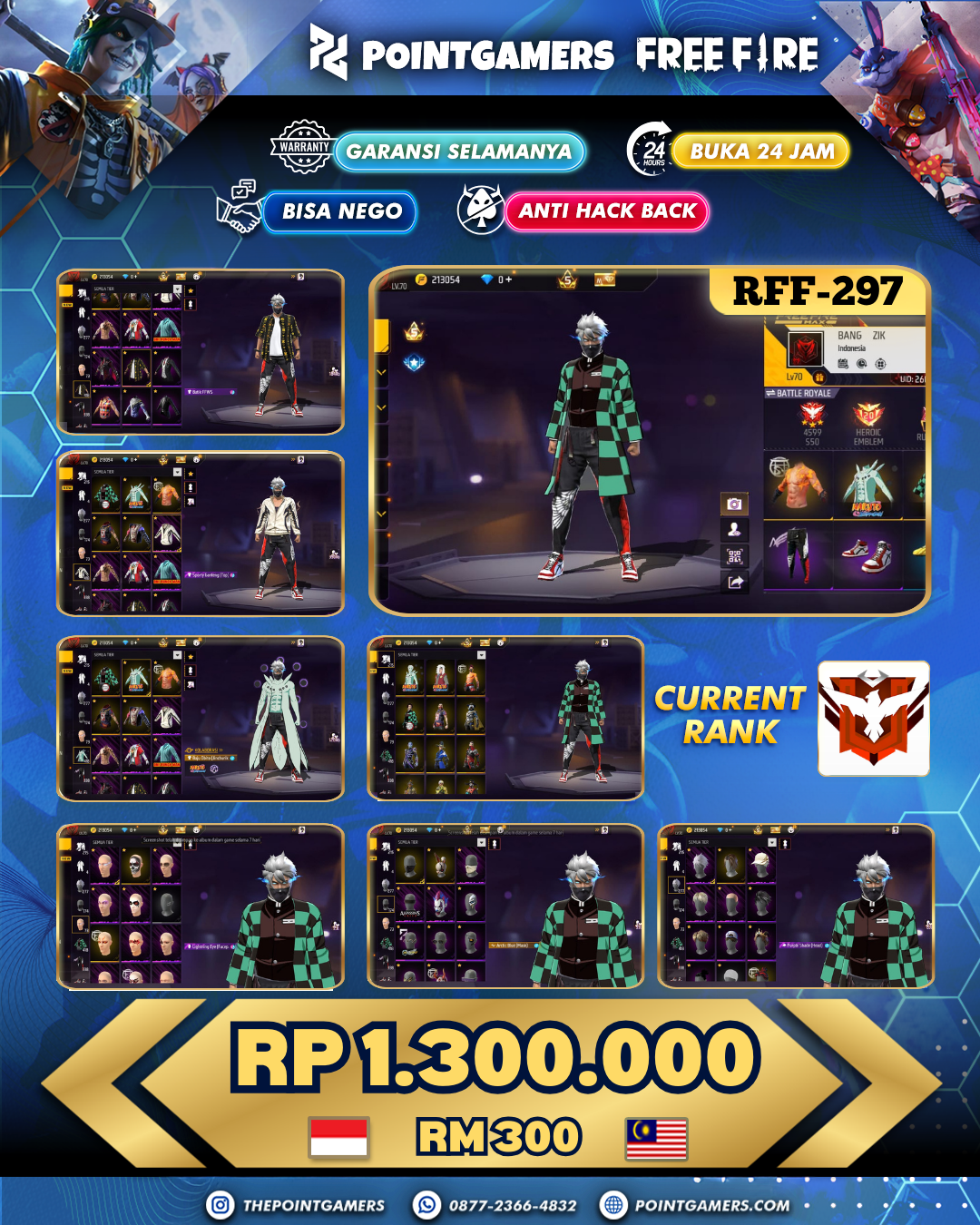 EVO 3 MAX 3, SG 2 EVO DAN TROMPET 1