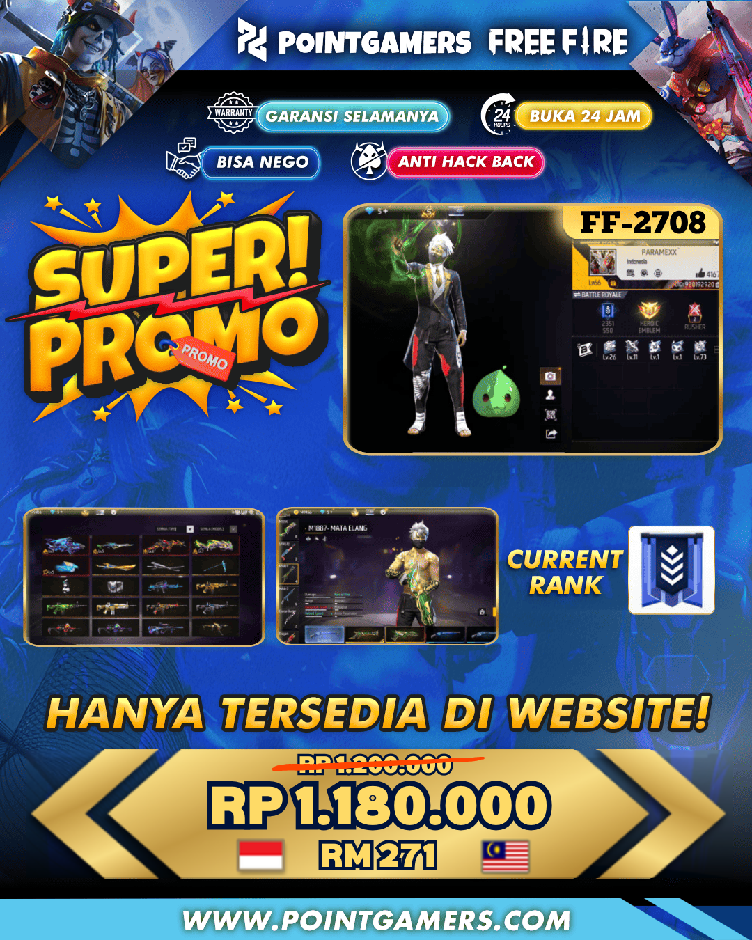 PROMO MAX 3 OTW 4, SG 2 : TROMPET,MATA ELANG, MAMBA 1