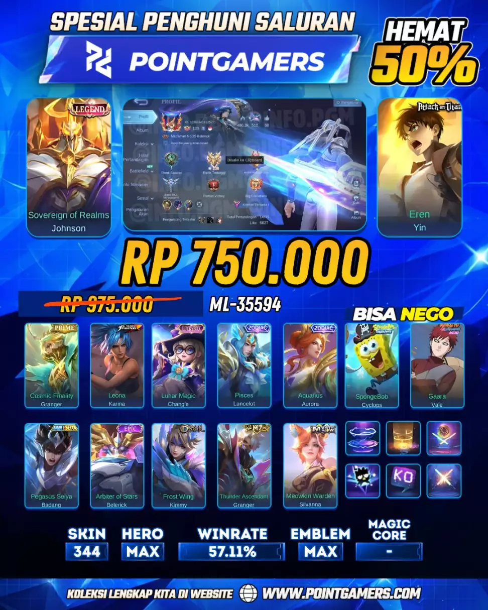 JOHNSON LEGEND, YIN AOT 1