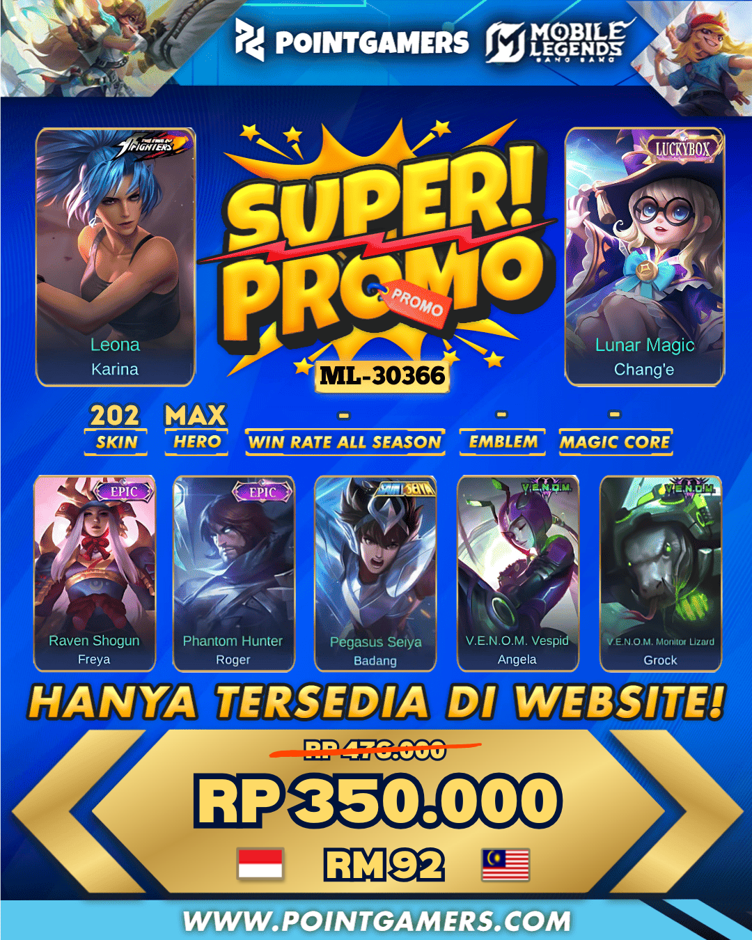 PROMO KARINA KOF, CHANGE LUCKYBOX 1