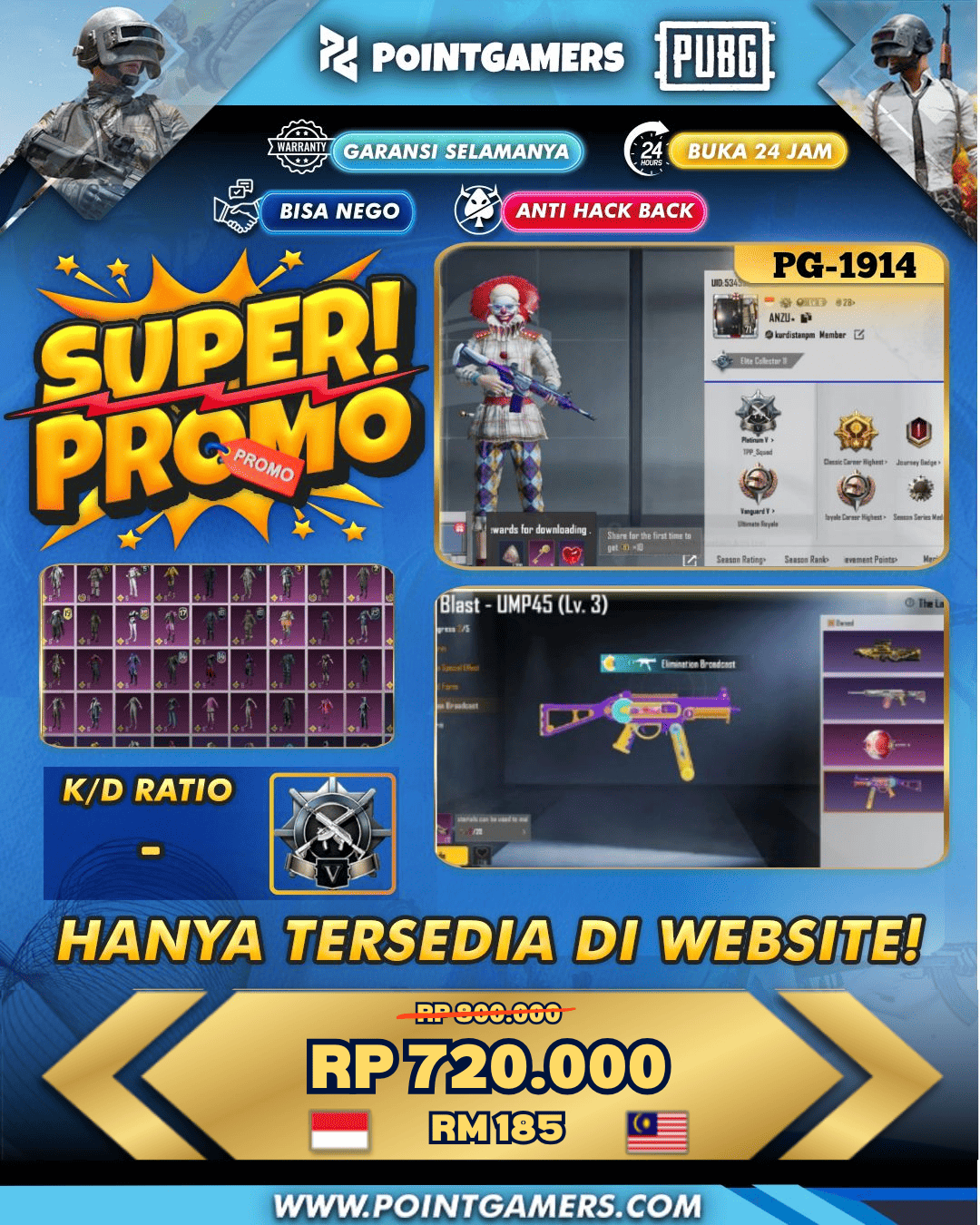 PROMO PAN FAERIE LUSTER LV 3, UMP BIT BLAST LV 3 1