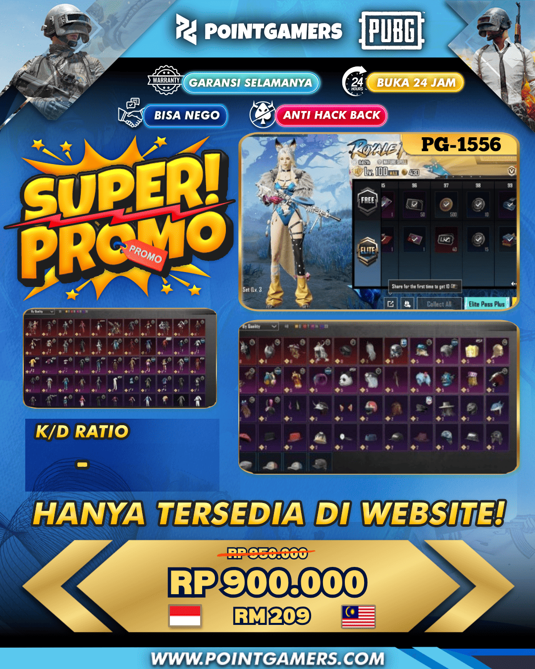PROMO DP ROUGUEFOX LV 3, SCAR L CHOW BLASTER LV 3 1