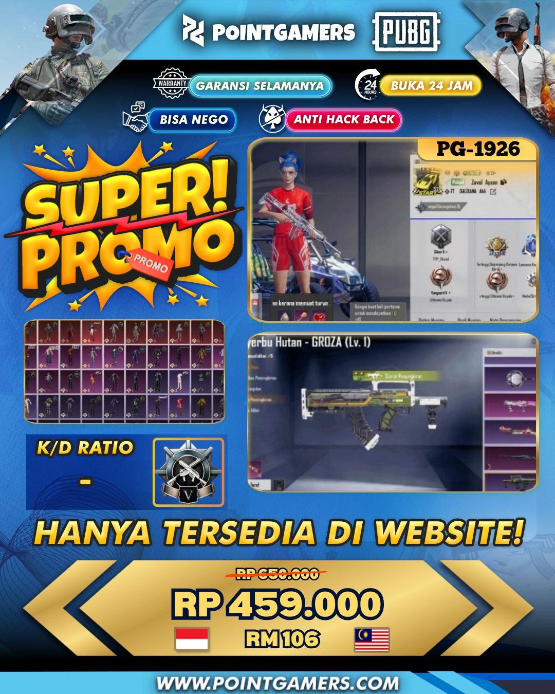 PROMO REBEL RAGUEFOX DP-28 LV3, FLAME DANCE FAN KUALI LV3 1