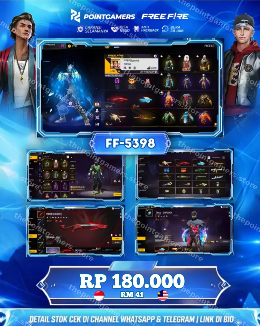 EVO 3 : MAX 1, SG 2 : MAMBA PELURU SUCI 1