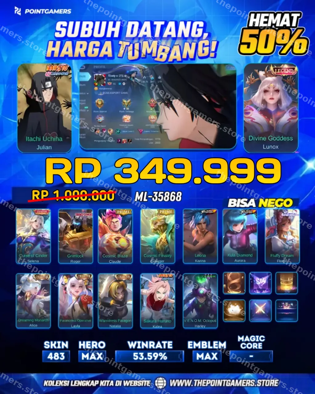 "LUNOX LEGEND, JULIAN ITACHI" 1