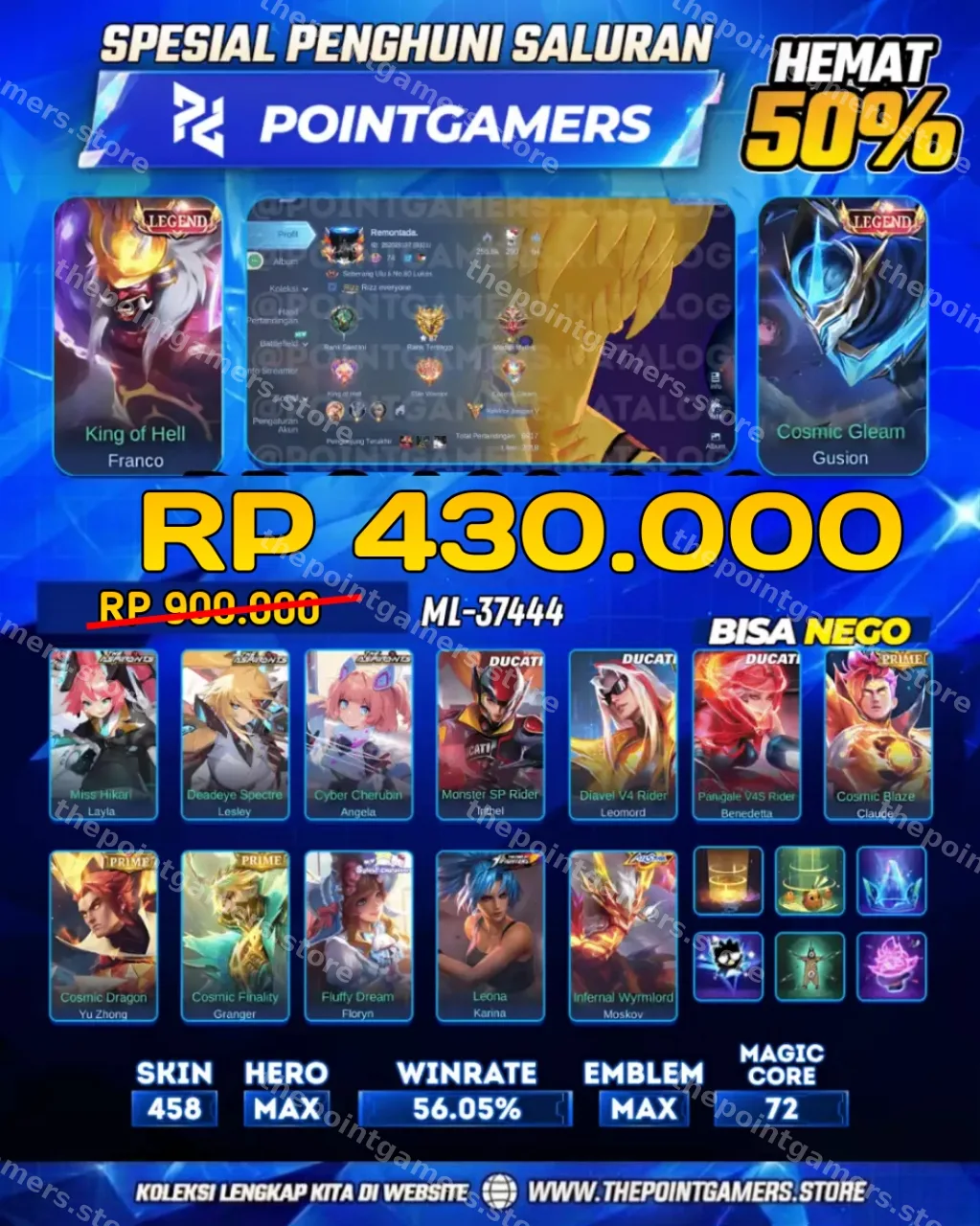 FRANCO LEGEND, GUSION LEGEND 1