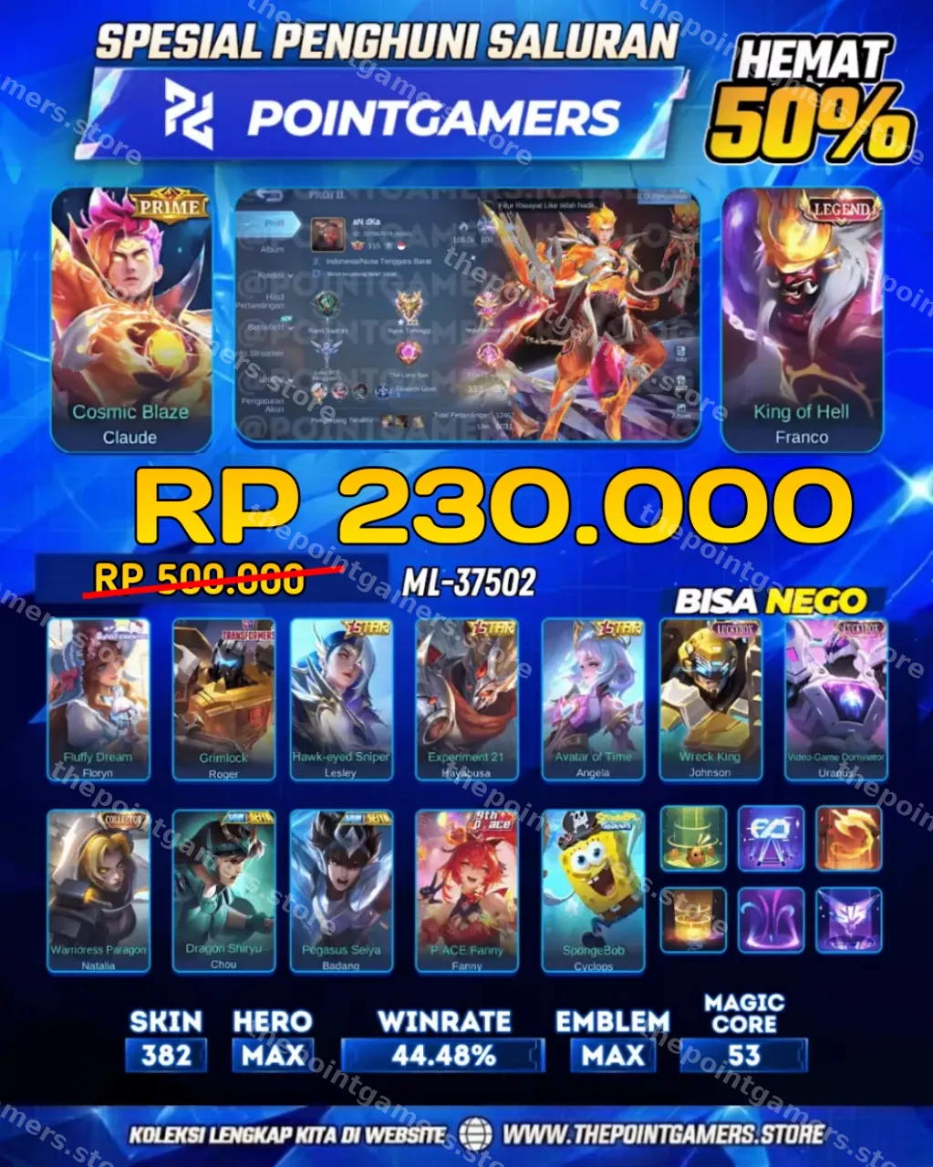 CLAUDE PRIME, FRANCO LEGEND 1