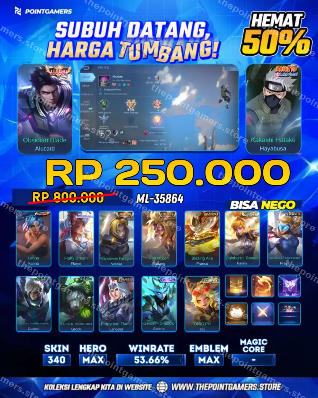  "ALUCARD LEGEND, HAYABUSA KAKASHI" 1