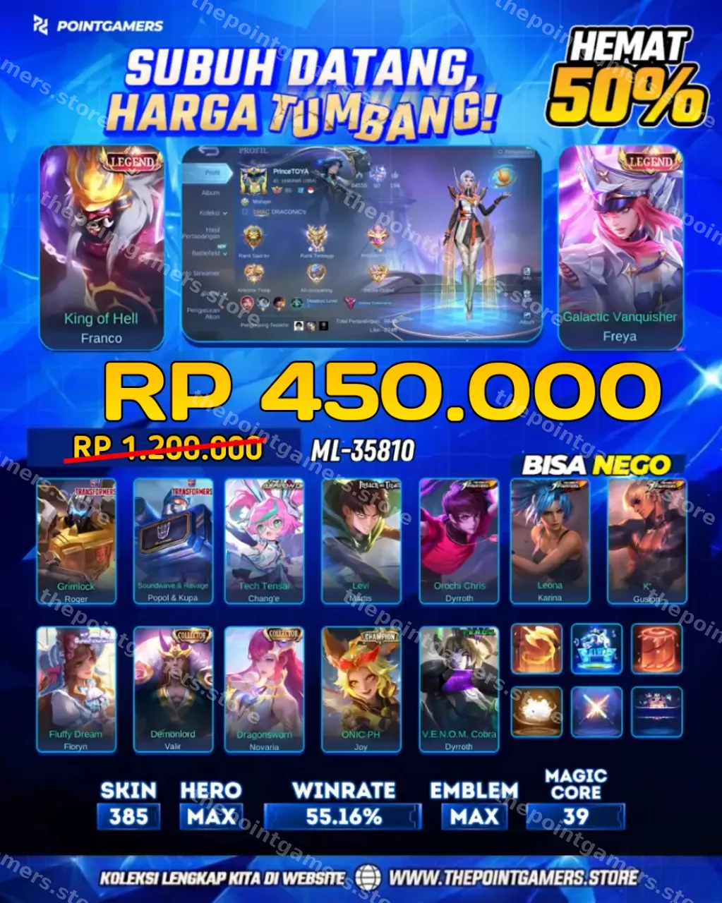  "FRANCO LEGEND, FREYA LEGEND" 1