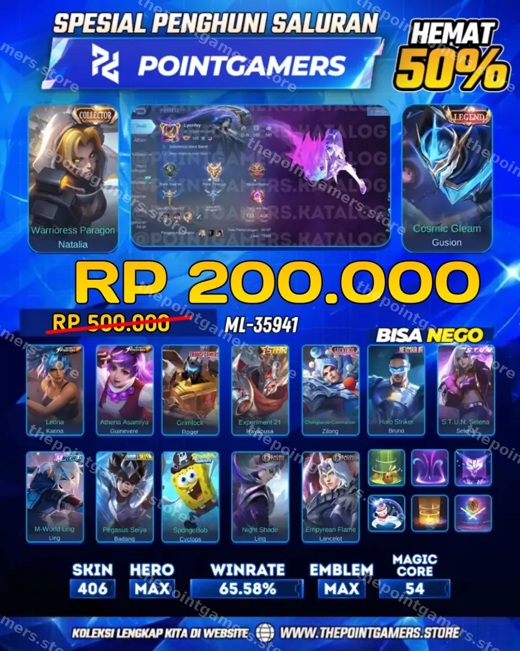 NATALIA COLLECTOR, GUSION LEGEND 1