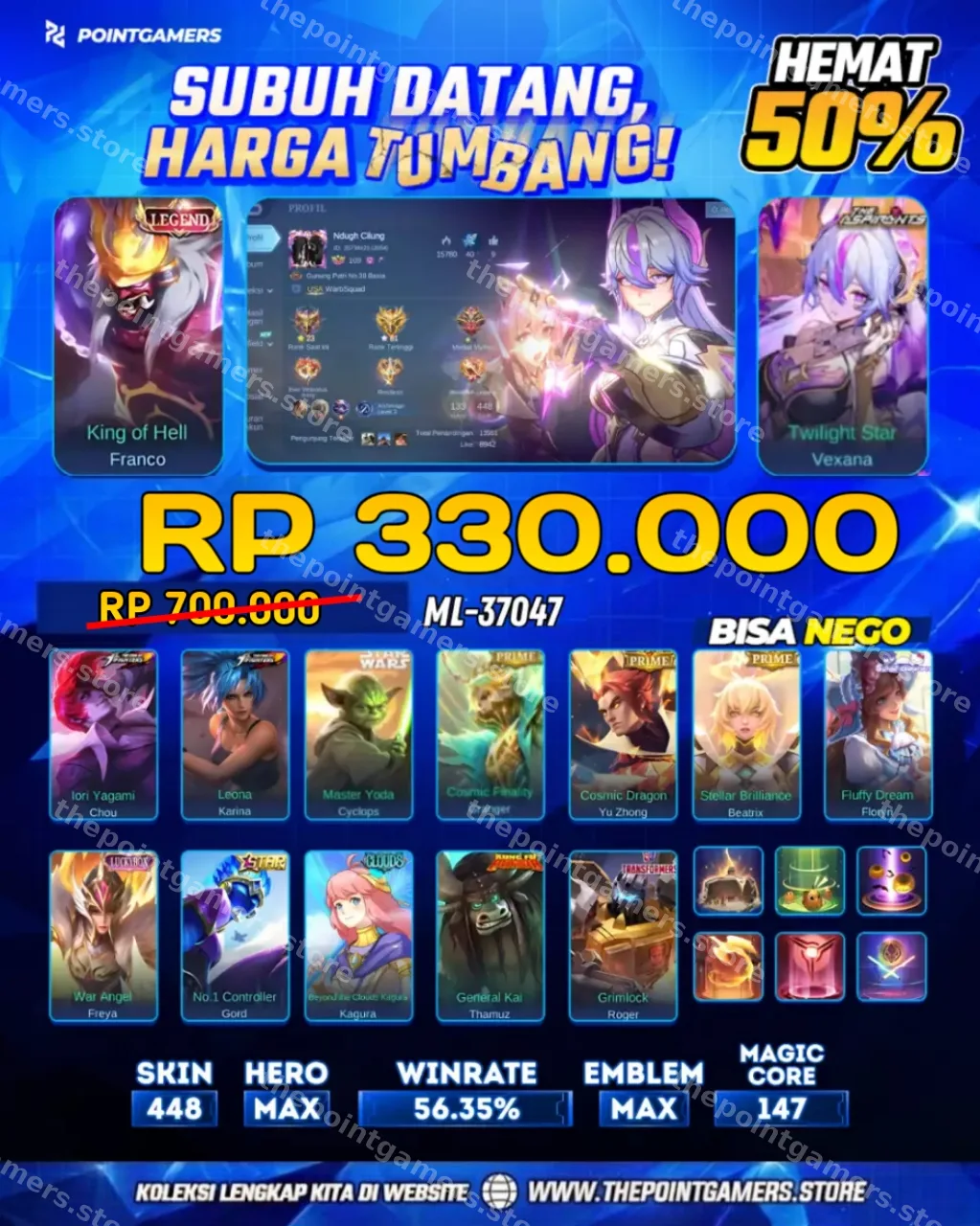 FRANCO LEGEND, VEXANA ASPIRANTS 1