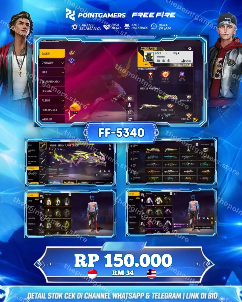 EVO MAX 1, SG2 GURUN BUNNY SUCCI 1